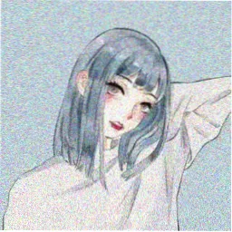 观众头像一：戴耳机的水墨风剪影